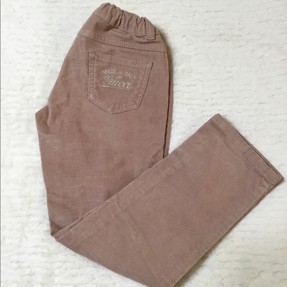 Gucci Other - Gucci Pink Corduroy girls pants size 6